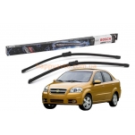 Комплект двірників на CHEVROLET CHEVROLET Aveo T250 2006-2011 — Bosch AeroTwin